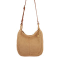 Load image into Gallery viewer, Los Feliz Crossbody - Leather - Neutral Suede Block
