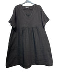 Load image into Gallery viewer, 56462 THICK LINEN DRESS