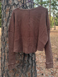Load image into Gallery viewer, Waffle Knit Cotton Top