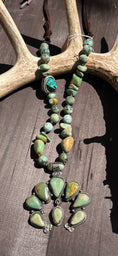 Load image into Gallery viewer, Handmade Turquoise & Stone Statement Necklace