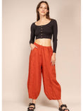 Load image into Gallery viewer, LINEN PANTS. 75096/8414 BOHEMIA