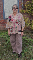 Load image into Gallery viewer, Floral Gardens Walks Top by Jaded Gypsy - Boho Patchwork Top