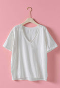 Load image into Gallery viewer, V-Neck Cotton Tee