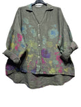 Load image into Gallery viewer, 48902 LINEN SHIRT SPRING SUMMER CLOTHING 🌹 🌸