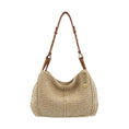 Load image into Gallery viewer, Los Feliz Hobo - Leather - Sand Sparkle Suede
