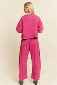 Load image into Gallery viewer, Two Piece Set in Fuchsia