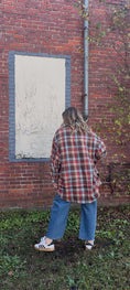 Load image into Gallery viewer, Oversized Cotton Flannel in Mocha
