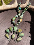 Load image into Gallery viewer, Handmade Turquoise & Stone Statement Necklace