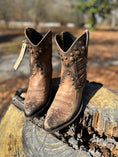 Load image into Gallery viewer, Liberty Black Studded Leather Ankle Boots