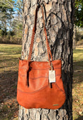 Load image into Gallery viewer, Pranee Handcrafted Leather Tote – One-of-a-Kind Artisan Beauty
