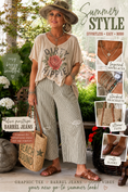 Load image into Gallery viewer, Barrel of Dreams Jeans in Olive Stripe by Jaded Gypsy
