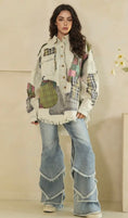 Load image into Gallery viewer, Patchwork Denim Shacket