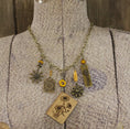 Load image into Gallery viewer, Daisy Days Mustard Flower Charming Necklace