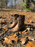 Load image into Gallery viewer, Liberty Black Studded Leather Ankle Boots