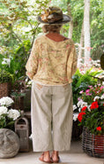 Load image into Gallery viewer, Barrel of Dreams Jeans in Olive Stripe by Jaded Gypsy