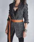 Load image into Gallery viewer, ADA Leather Wrap Belt Medium Width - Tan