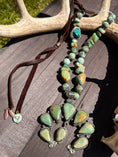 Load image into Gallery viewer, Handmade Turquoise & Stone Statement Necklace