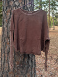Load image into Gallery viewer, Chocolate or brown cotton long sleeve