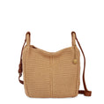 Load image into Gallery viewer, Los Feliz Crossbody - Leather - Neutral Suede Block