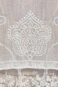 Load image into Gallery viewer, 1/2 Sleeve Lace Ruffle Trim Opening Solid Crochet Cardigan