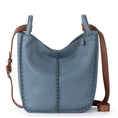 Load image into Gallery viewer, Los Feliz Crossbody - Leather - Neutral Suede Block