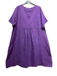 Load image into Gallery viewer, 56462 THICK LINEN DRESS