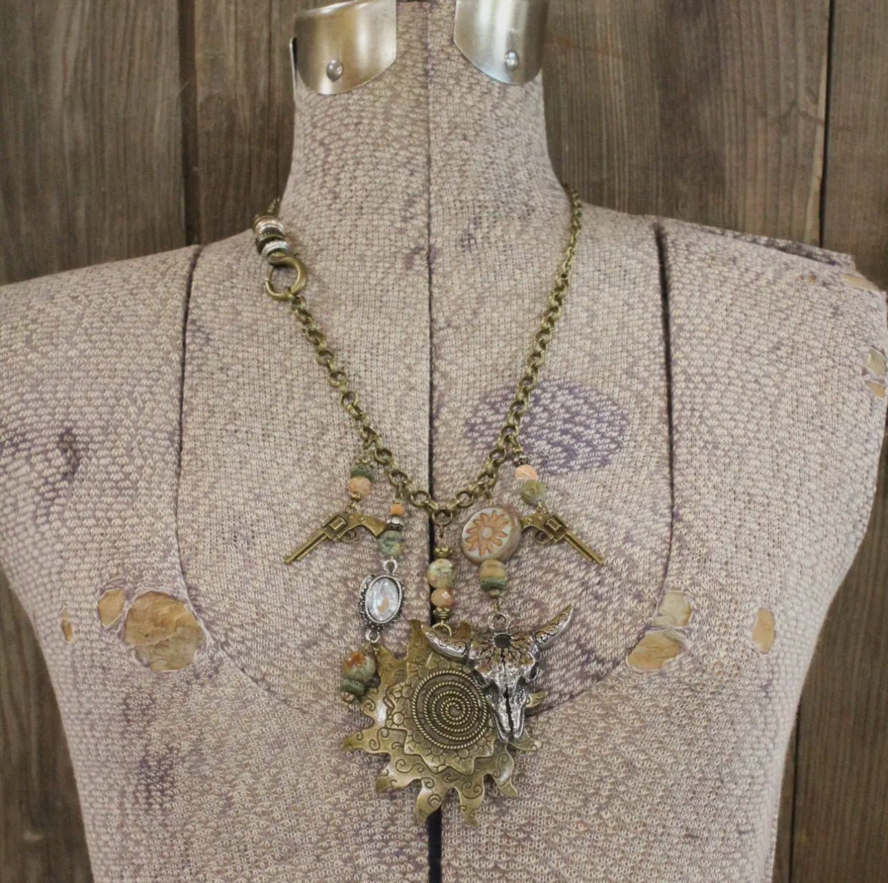 Six Shooter Charmer Necklace