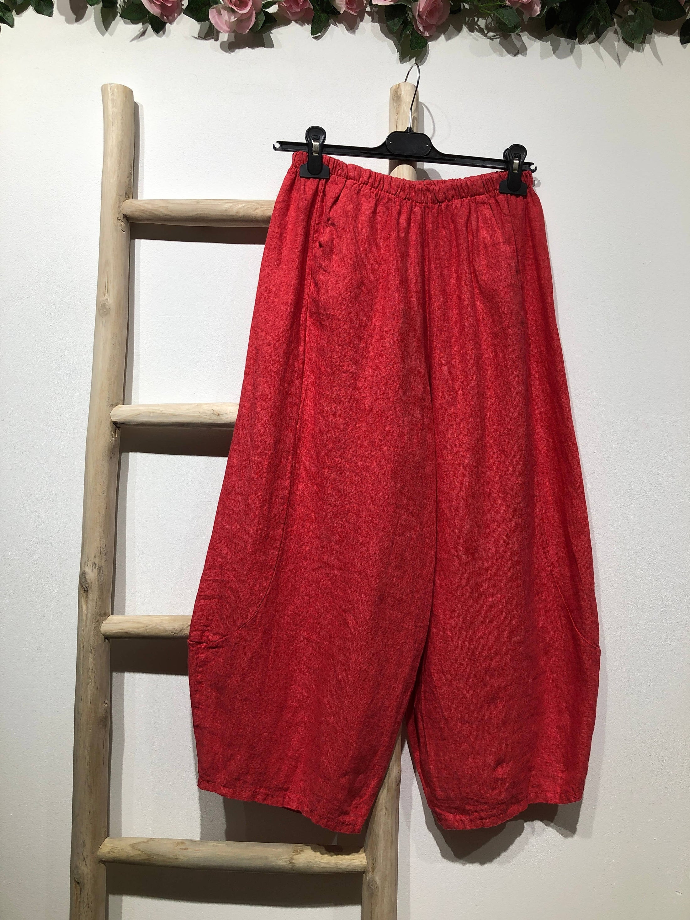 LINEN PANTS. 75096/8414 BOHEMIA