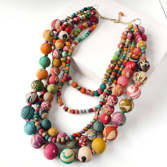 Kantha Isla Necklace