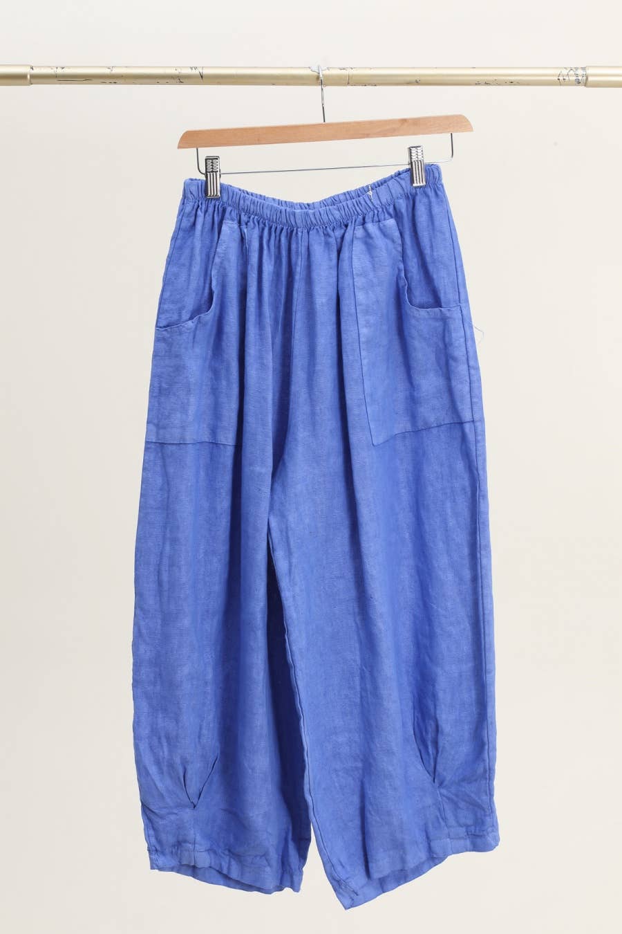 3536 PLUS SIZE TROUSER 100% LINEN