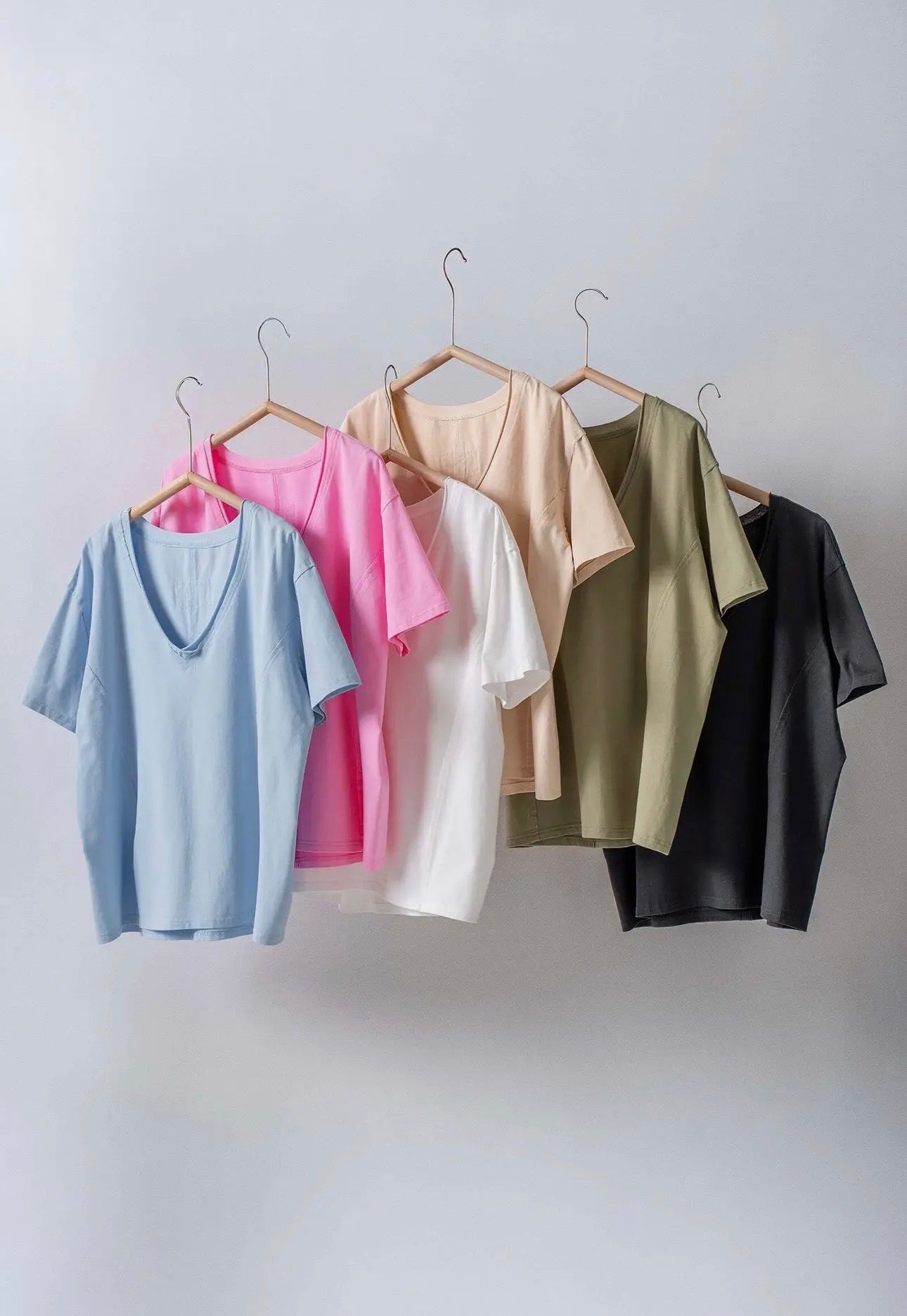 V-Neck Cotton Tee