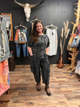 Load image into Gallery viewer, Utility Jumpsuit in Washed Black

