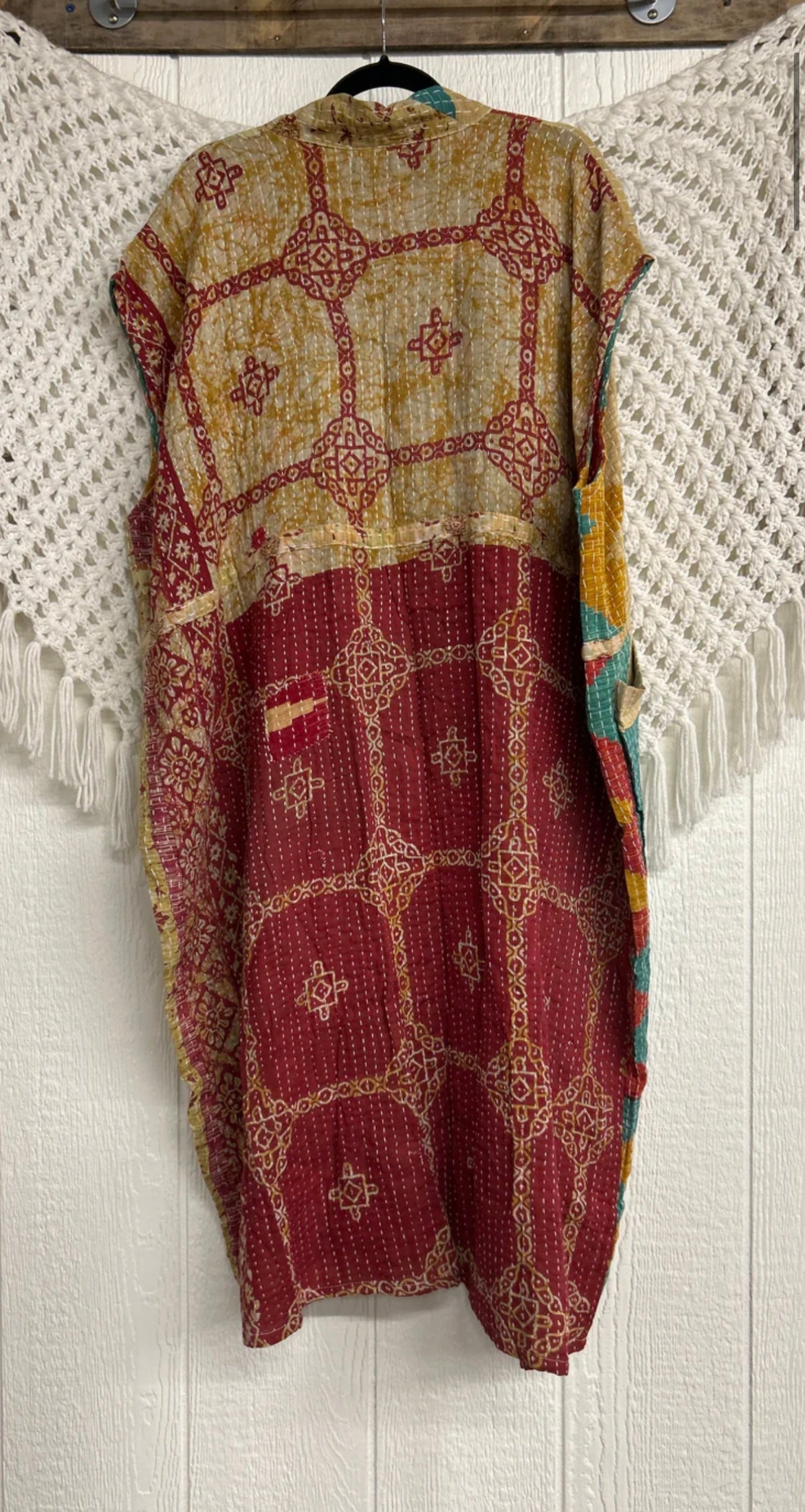 Dreamweaver Kimono Vest by Kantha Bae