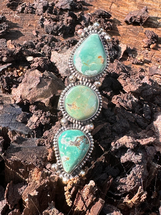 Turquoise Adjustable Statement Ring