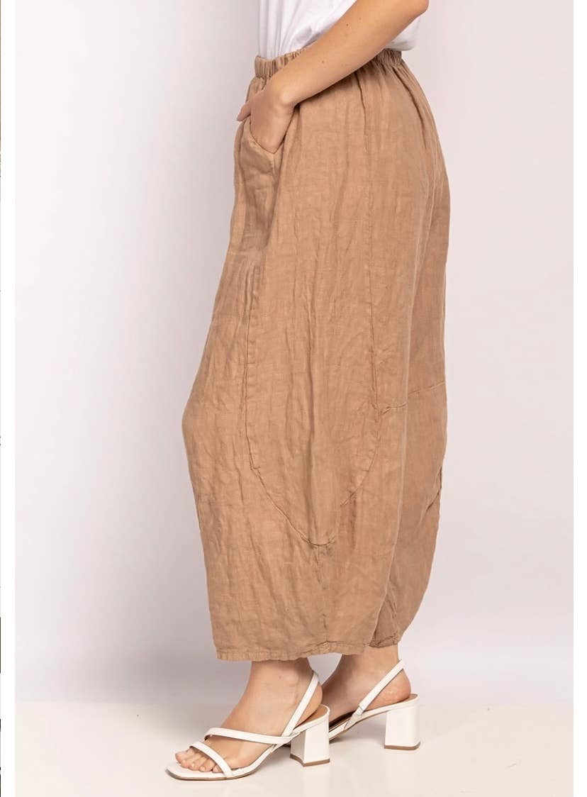 LINEN PANTS. 75096/8414 BOHEMIA