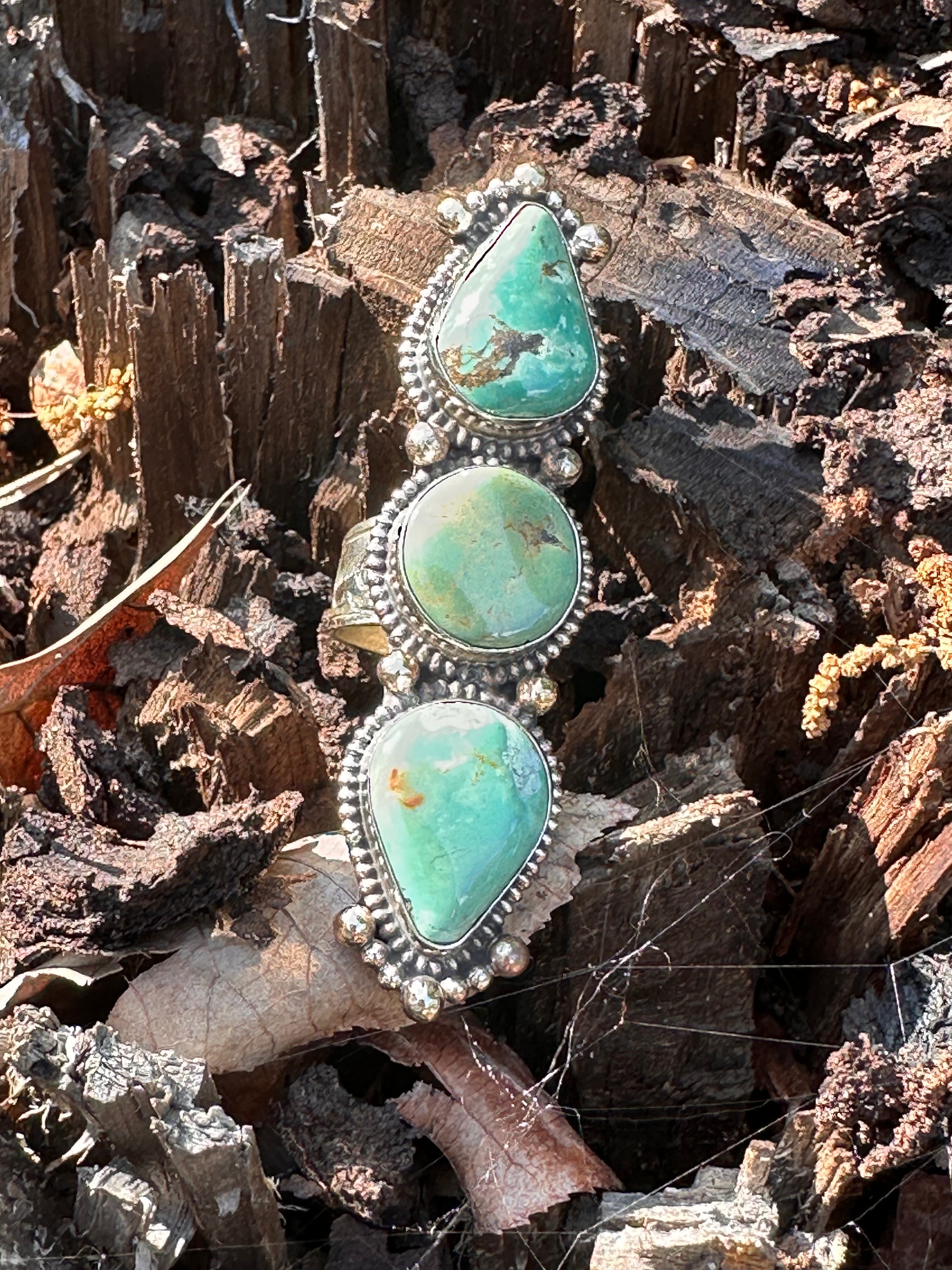Turquoise Adjustable Statement Ring