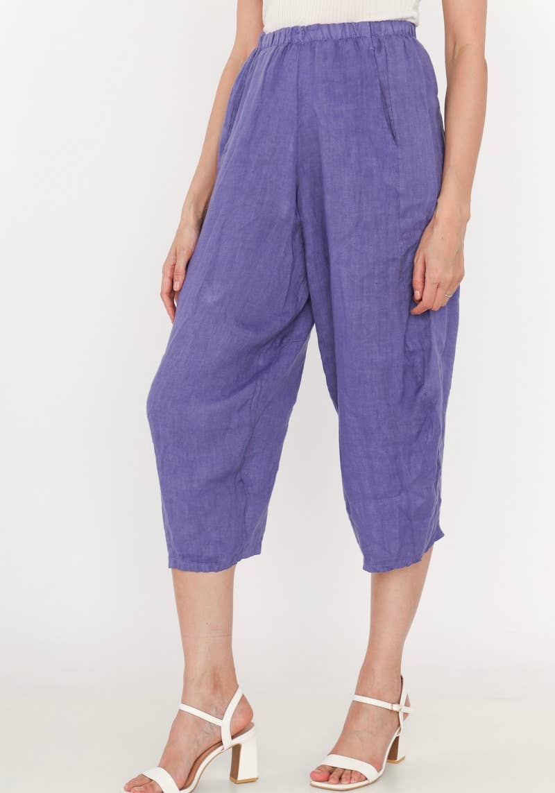 LINEN PANTS. 75096/8414 BOHEMIA