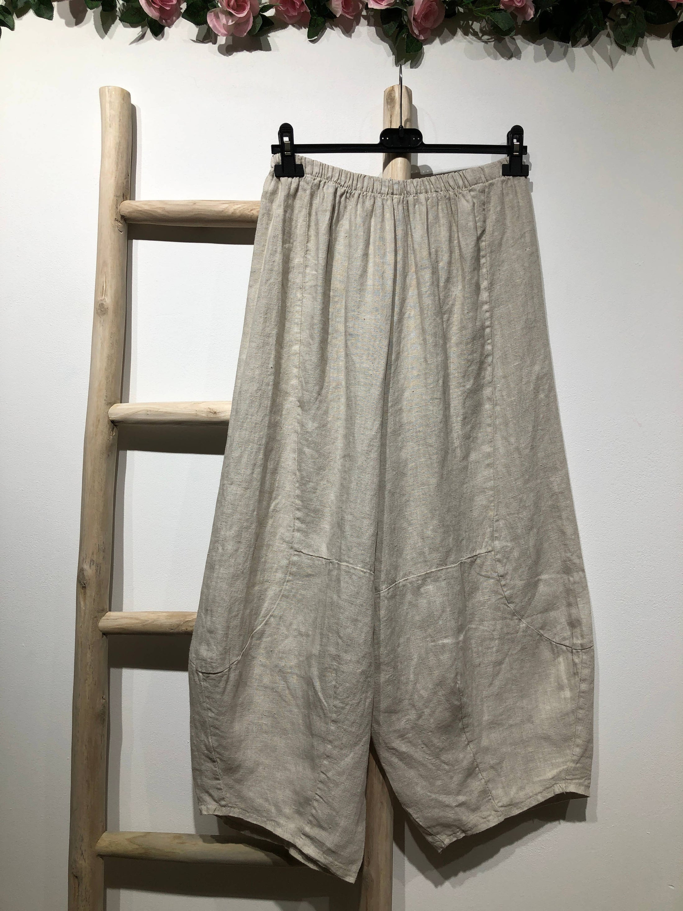 LINEN PANTS. 75096/8414 BOHEMIA