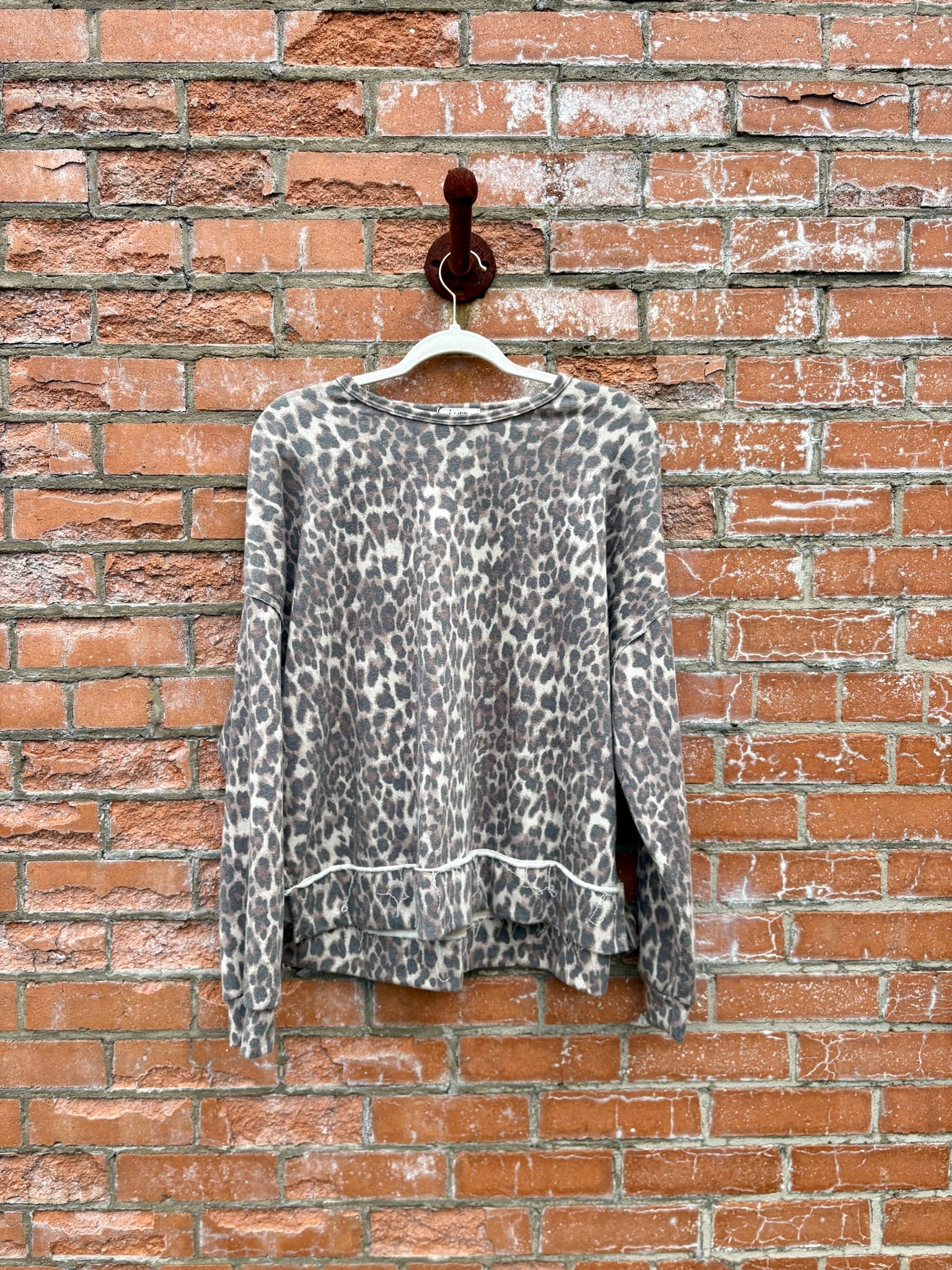 Leopard Print Knit Too