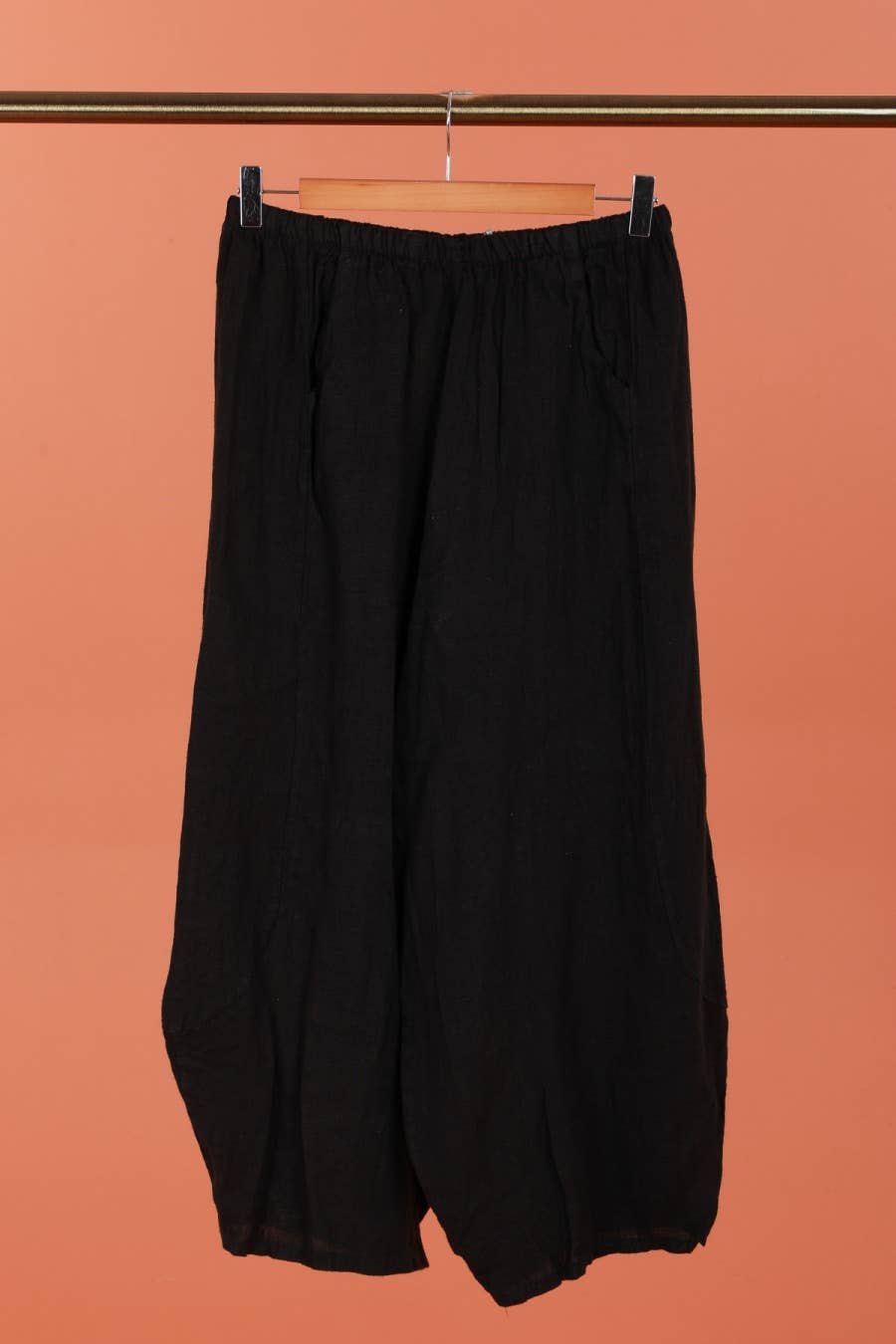 Linen Pants in Black