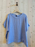 Load image into Gallery viewer, Ref-17831 BOW BLOUSE 100% LINEN
