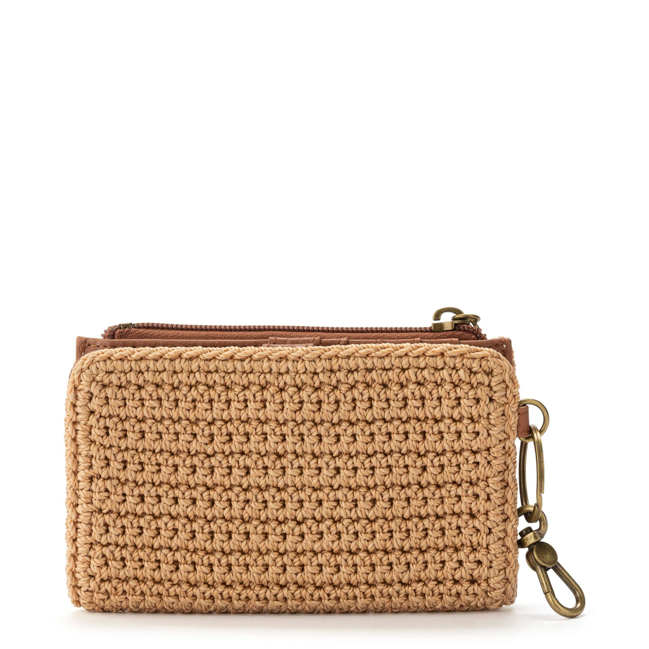 Encino Essential Wallet - Leather - Moss Suede