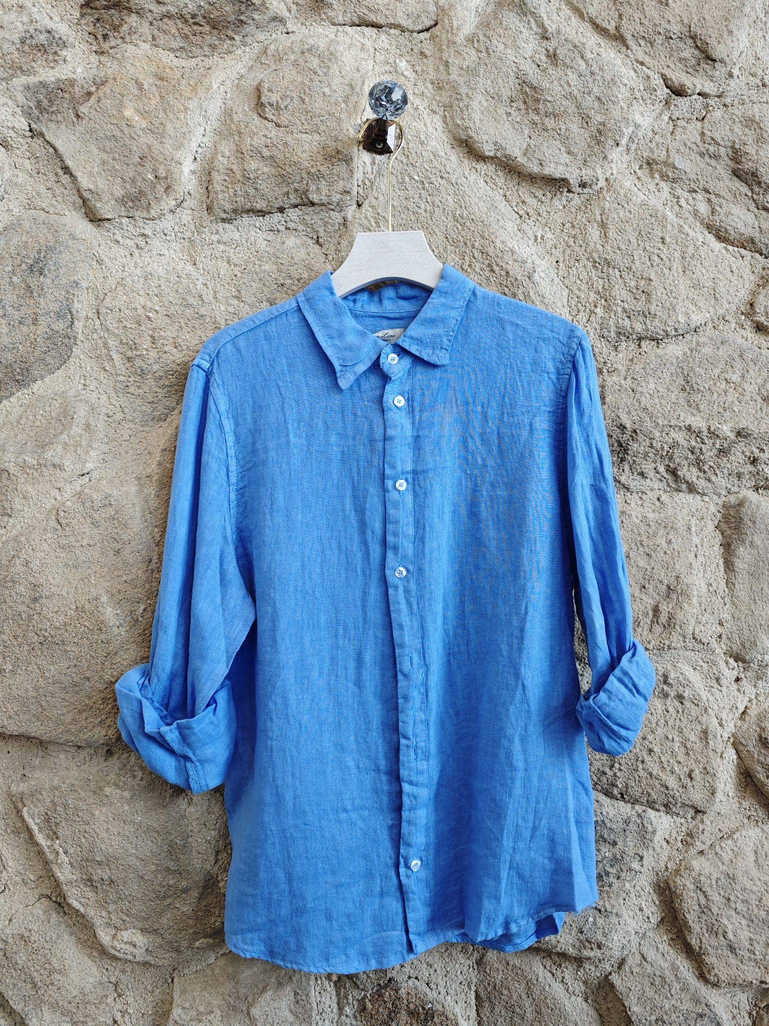 REF 219596 MEN'S 100% LINEN SHIRT