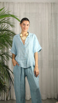 Load image into Gallery viewer, Ref-83531 100% LINEN SHORT-SLEEVE SHIRT
