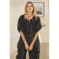 Load image into Gallery viewer, Utility Jumpsuit in Washed Black
