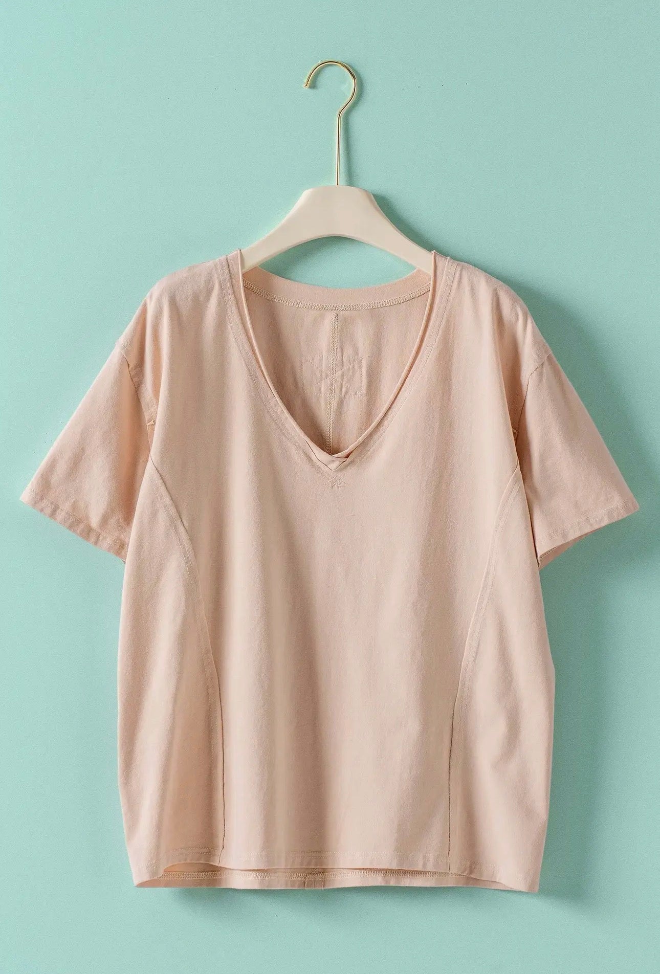 V-Neck Cotton Tee
