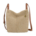 Load image into Gallery viewer, Los Feliz Crossbody - Leather - Neutral Suede Block
