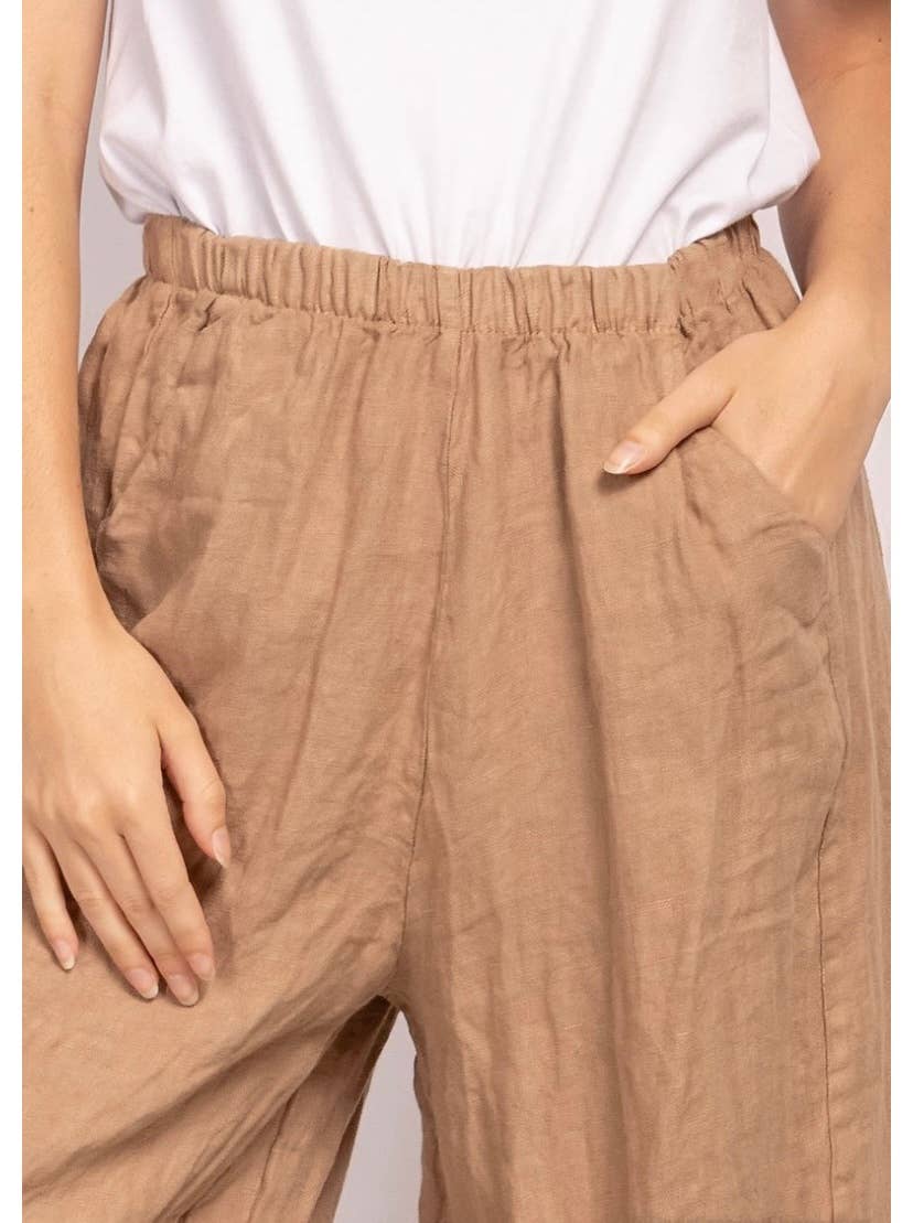LINEN PANTS. 75096/8414 BOHEMIA