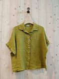 Load image into Gallery viewer, Ref-83531 100% LINEN SHORT-SLEEVE SHIRT
