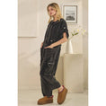Load image into Gallery viewer, Utility Jumpsuit in Washed Black

